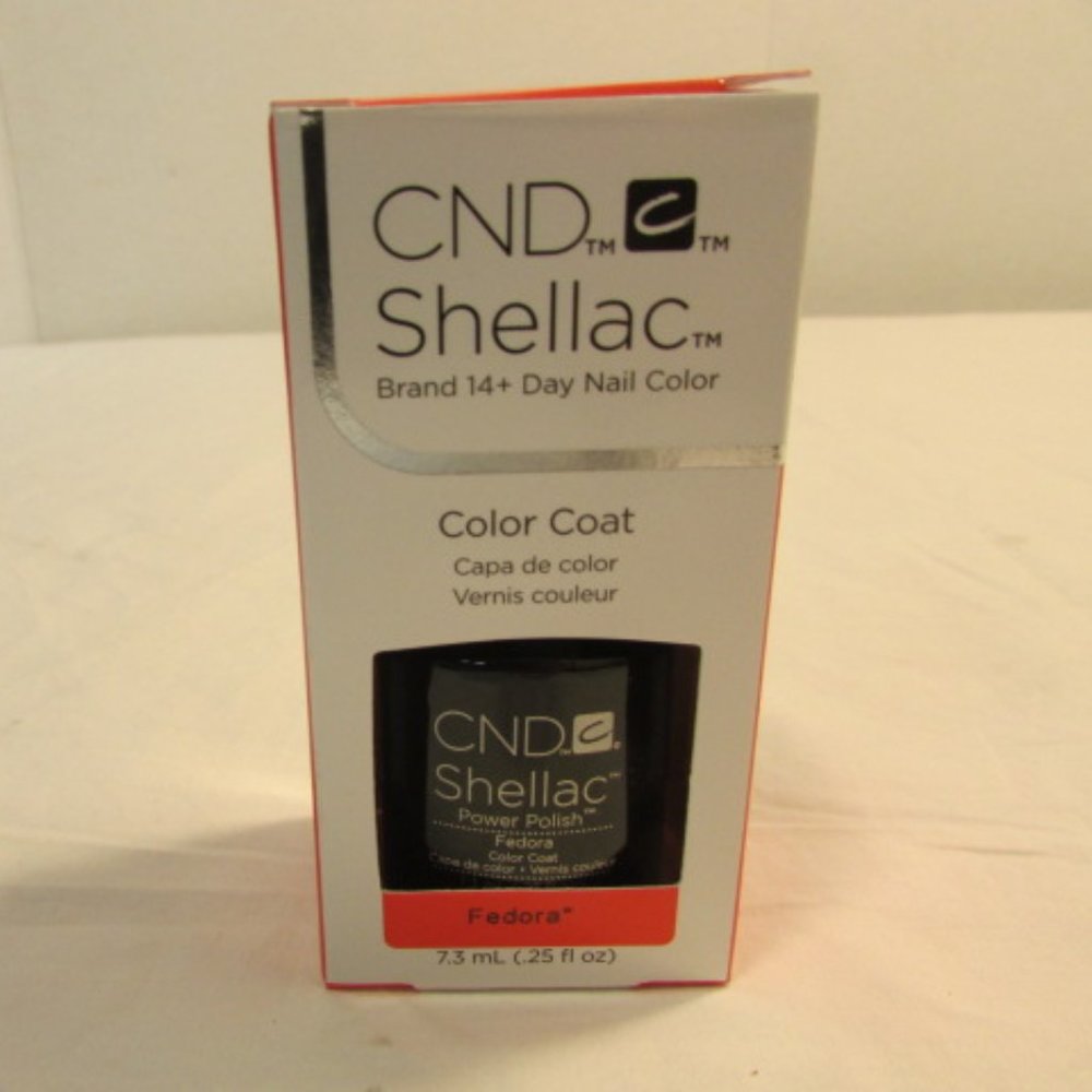 CND Shellac Brand Color Coat “Fedora” .25 oz - Picture 3 of 5